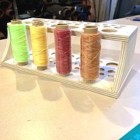 Органайзер для кожевенных инструментов, дерево  - купить для кожевенного хобби