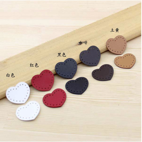 Сердечки кожаные для ручек Сердечки кожаные для ручек