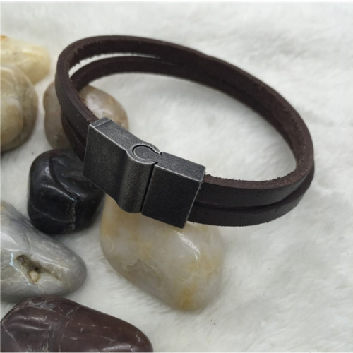 Замок 12х3 мм для плоских браслетов Сталь Антик  BR-z37 - фото товара фото 3