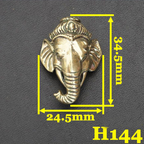 Кончо для кожаных изделий 25 мм Слон H144 Латунь фото 4 Кончо для кожаных изделий 25 мм Слон H144 Латунь фото 4