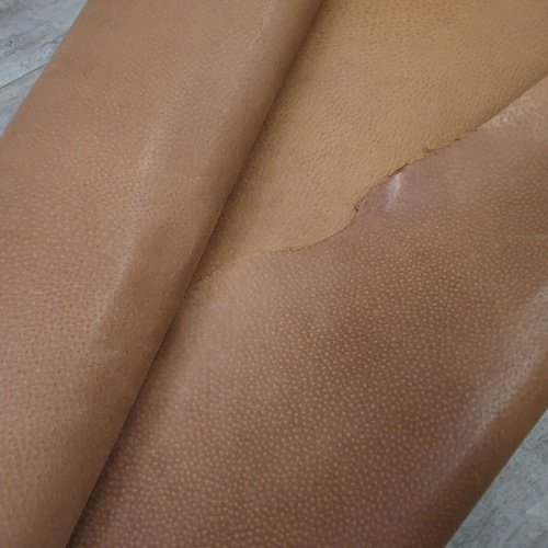 Кожа подкладочная (спилок свиной) Коньяк фото 6