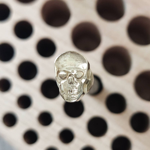 Штамп для тиснения по коже Череп нерж. сталь | Галерея фото | Pava.pro фото 3 Штамп для тиснения по коже Череп нерж. сталь YM_Scull - фото товара фото 3