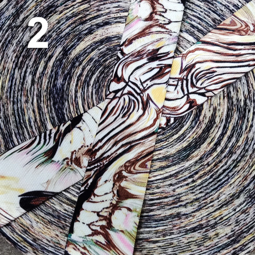 Лента ременная стропа 38 мм орнамент Весна фото 2