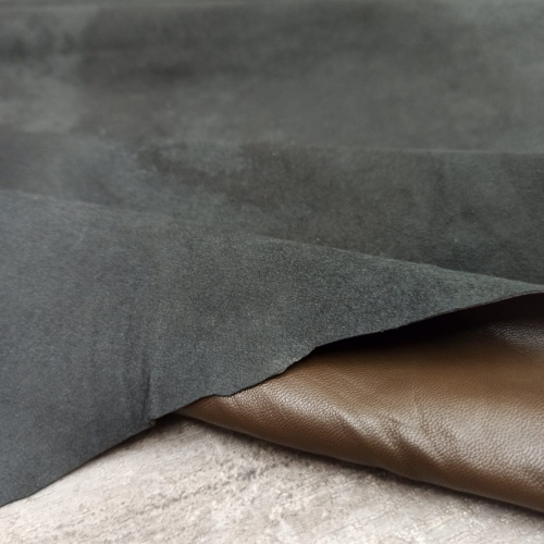 Кожа Овчина (шевро) 0,5-0,7 мм Табачный фото 2