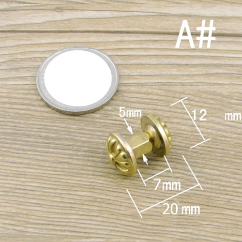 Винт декоративный двусторонний латунь фото 6 Винт декоративный двусторонний латунь фото 6