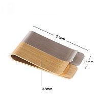 Зажим для денег и ручек 50*15 мм