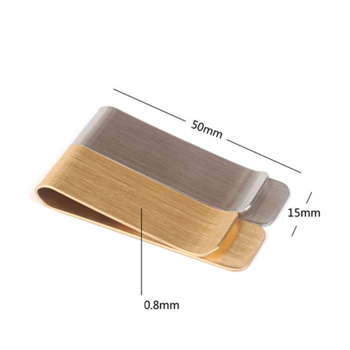 Зажим для денег и ручек 50*15 мм Зажим для денег и ручек 50*15 мм