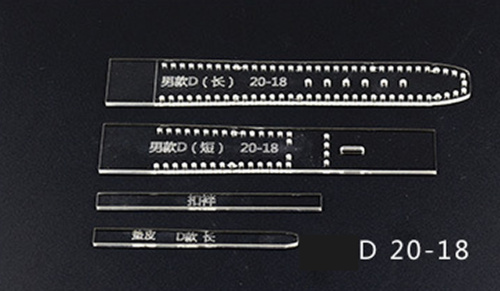 Шаблоны-лекала для часовых ремешков фото 11