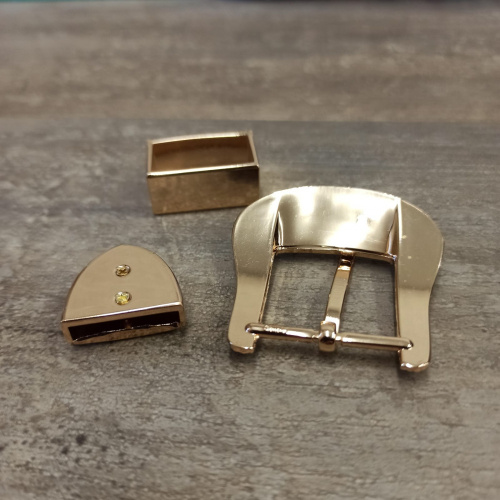 Комплект фурнитуры для ремня 25 мм Золото фото 7