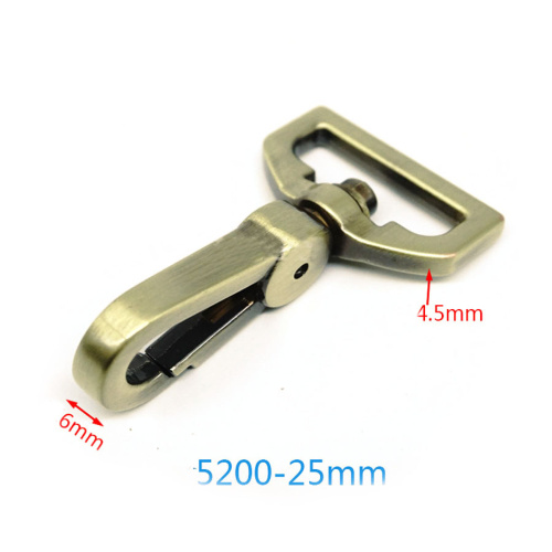 Карабин металлический 25 - 38 мм арт. 5200 фото 10