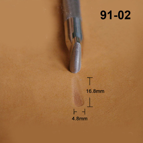 Штамп для тиснения по коже 91-01/015/02 EMS нержавеющая сталь фото 2