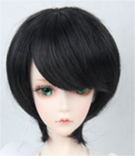 Парик для кукол каре FBE054C цвет 1# размер С | Галерея фото | Pava.pro Парик для кукол каре FBE054C цвет 1# размер С - фото товара