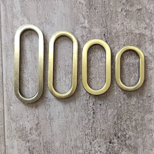 Рамка овальная 19-38 мм плоская фото 7