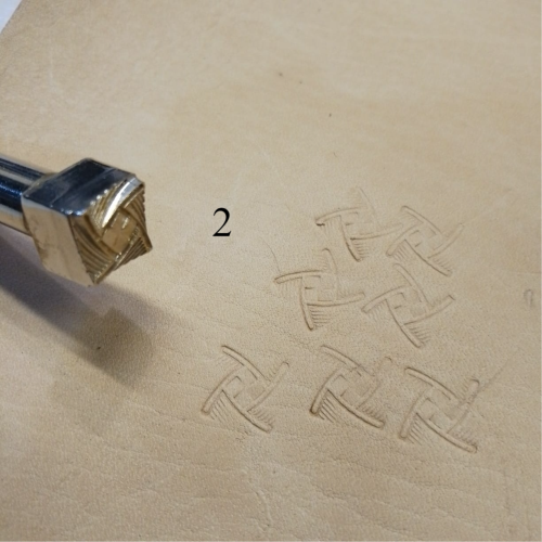 Штамп для тиснения Плетенка фото 3