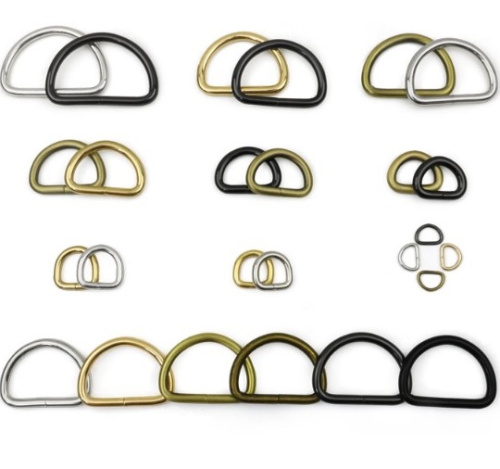 Полукольцо D-образное 13-50 мм тонкое круглого сечения Полукольцо D-образное 13-50 мм тонкое круглого сечения