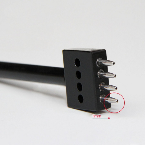 Уценка! Пробойники строчные с зубьями круглого сечения шаг 4 мм черные фото 7