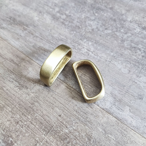 Шлевка для ремня 30 мм Латунь  FBB ShL-030 - фото товара