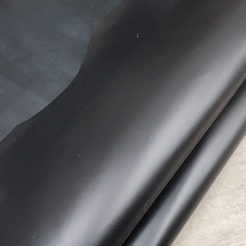 Кожа КРС 1,8-2,0 мм пылевидная с покр. Черный фото 3