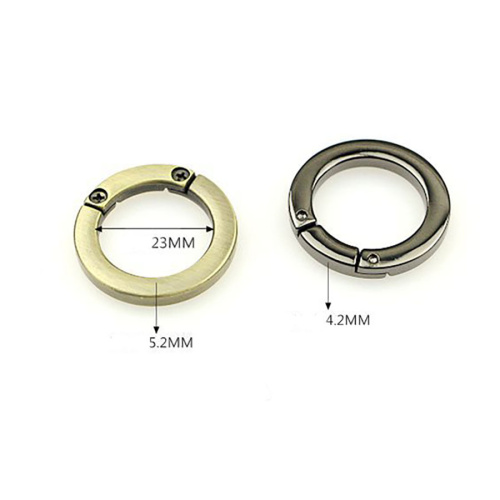 Кольцо-карабин разъемное 23 мм фото 3