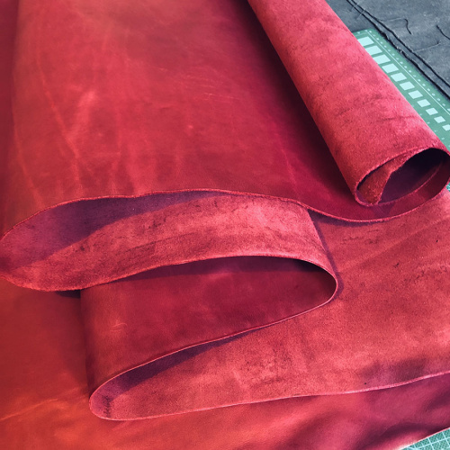 Кожа Пулл-Ап Natural 1,5 мм Фуксия фото 5