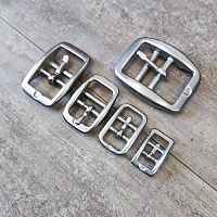 Пряжка 13-26 мм стальная с перекладиной P039A