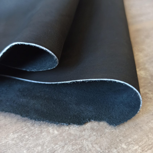 Кожа Краст 0,9 мм Черный фото 5