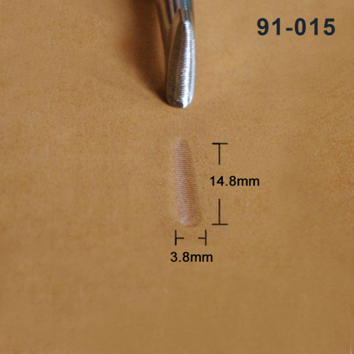 Штамп для тиснения по коже 91 PGF углеродистая сталь фото 2