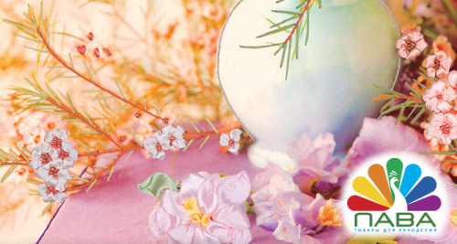 Набор для вышивки лентами Утренний букет  VL С-0023 - фото товара фото 2