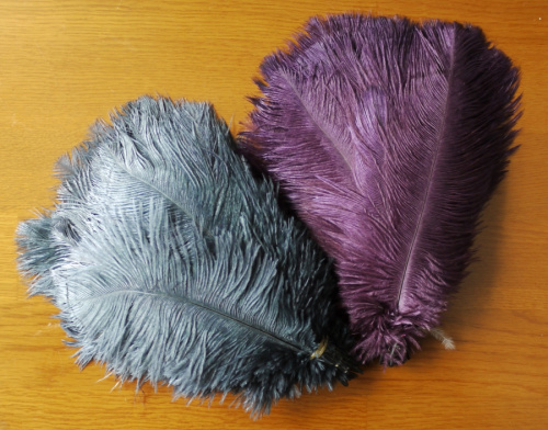 Перо страуса 20-25 см  фото 7