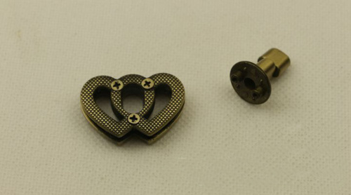 Застежка для сумки Сердце фото 7 Застежка для сумки Сердце фото 7