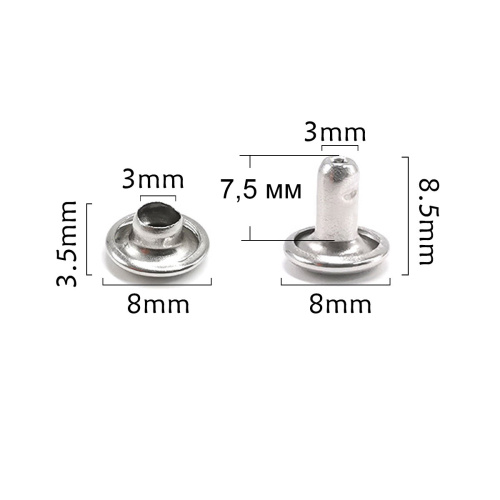 Хольнитены двухсторонние Сталь10 шт. фото 5