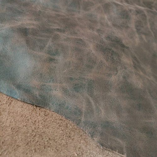 Кожа Крейзи Хорс 1,2-1,4 мм Pluto Тёмно-Коричневый фото 3