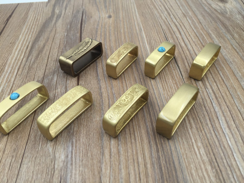 Шлевка для ремня Латунь фото 3 Шлевка для ремня Латунь фото 3