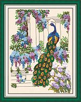 Набор для вышивки лентами Павлин  - купить для кожевенного хобби