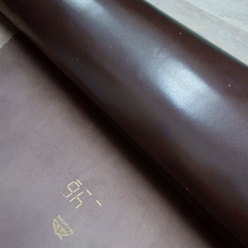 Кожа козы (шевро) 1,0-1,1 мм Темный шоколад Falco Pellami Италия фото 3