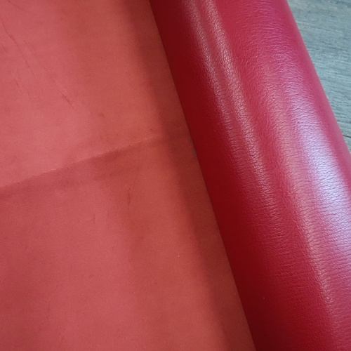 Кожа козы (шевро) 1,2 мм Красный Италия фото 4