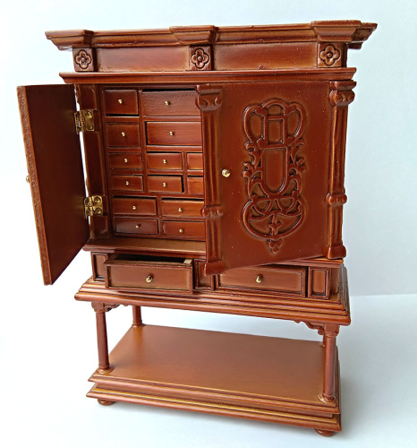 Миниатюра для кукол Шкаф для кабинета Орех | Галерея фото | Pava.pro фото 2 Миниатюра для кукол Шкаф для кабинета Орех D SKB_02 - фото товара фото 2