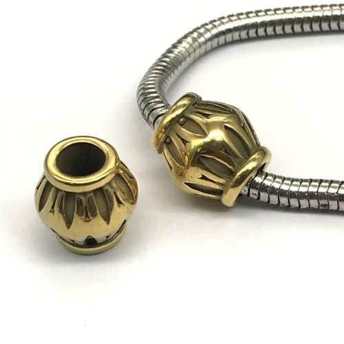 Бусина 5 мм для круглых браслетов Сталь B23  BR-B23 - фото товара фото 2