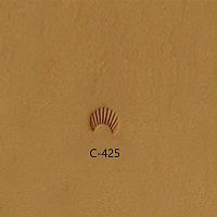 Штамп для тиснения по коже C-425 Япония  - купить для кожевенного хобби