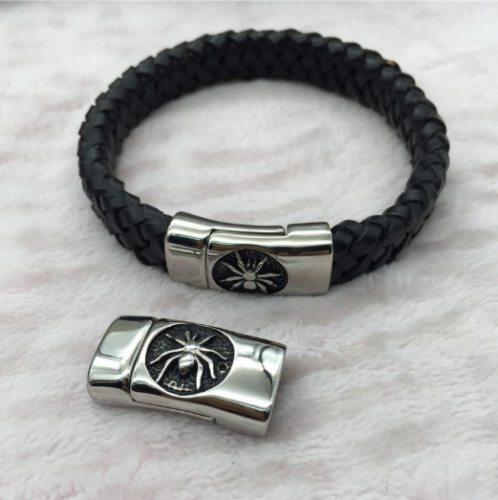 Замок 12х6 для плоских браслетов Паук Сталь Замок 12х6 для плоских браслетов Паук Сталь