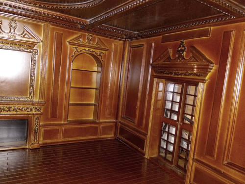 Румбокс для кукол Орех 1:12  D RX-011 - фото товара фото 2