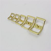 Пряжка 14-38 мм латунная с шипом арт. 8928