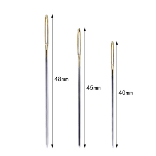 Иглы притупленные с золотым ушком 051 Иглы притупленные с золотым ушком 051