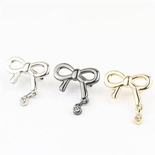 Зажим декоративный Бант со стразом Зажим декоративный Бант со стразом