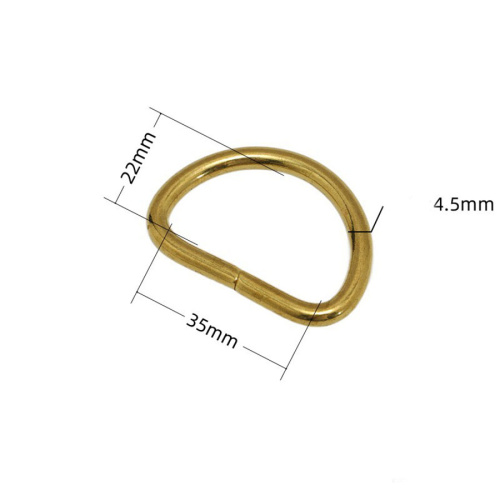 Полукольцо латунное 10-38 мм арт. 122 фото 7