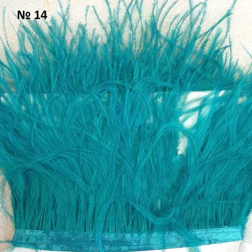 Перья страуса на ленте фото 22