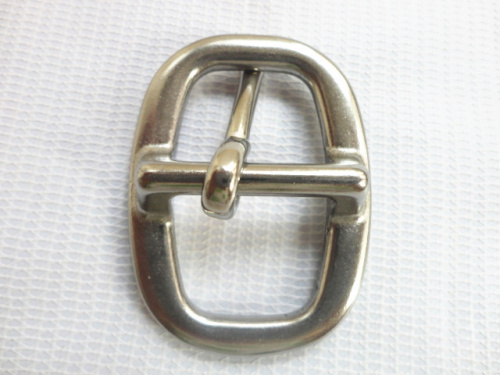 Пряжка 21 мм стальная с перекладиной W025 фото 2