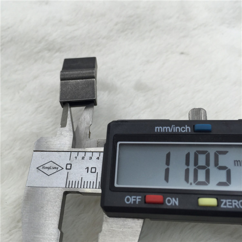 Замок 12х3 мм для плоских браслетов Сталь Антик  BR-z37 - фото товара фото 6