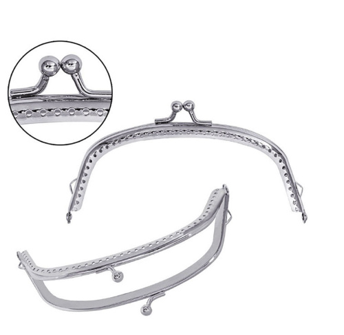 Фермуар пришивной серебро 10-15 см фото 3