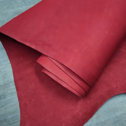 Кожа Краст 1,2-1,4 мм Красный фото 4 Кожа Краст 1,2-1,4 мм Красный фото 4